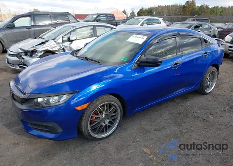 2016 Honda Civic Lx z USA, uszkodzony, nr VIN 19XFC2F51GE250588